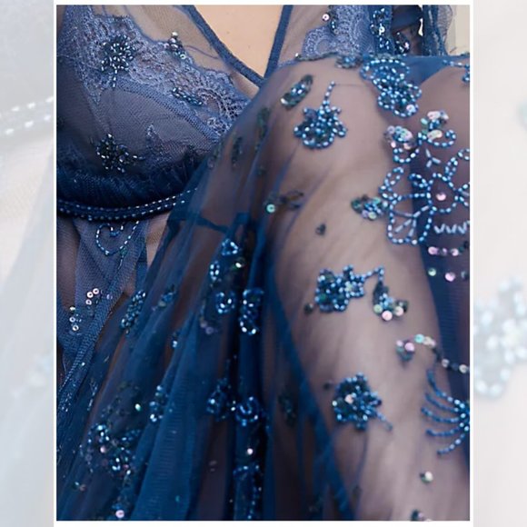 Free People NWT Sascha Sequin Maxi Dress - Picture 3 of 6